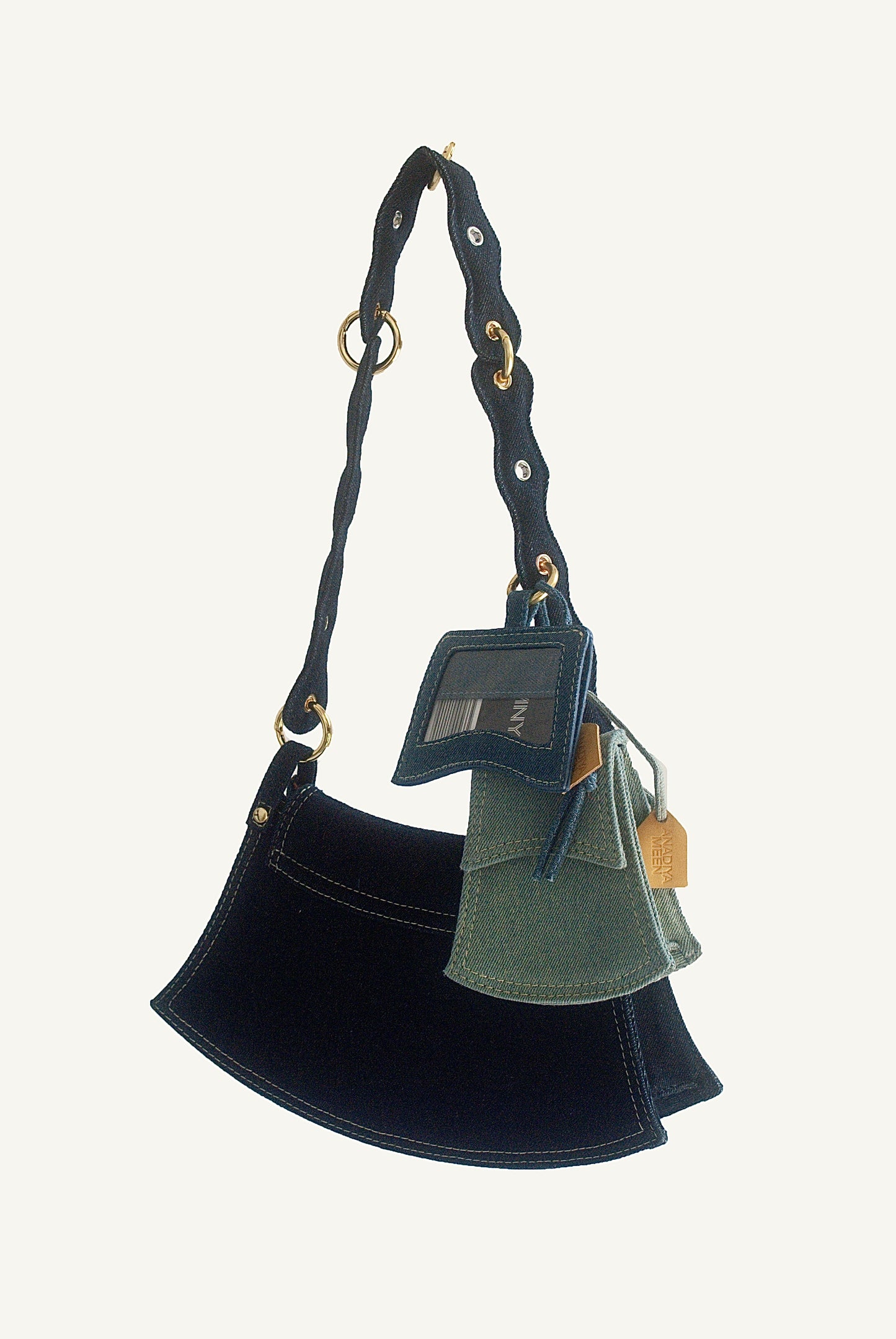 The Jewelet Bag | Blue Denim Trio