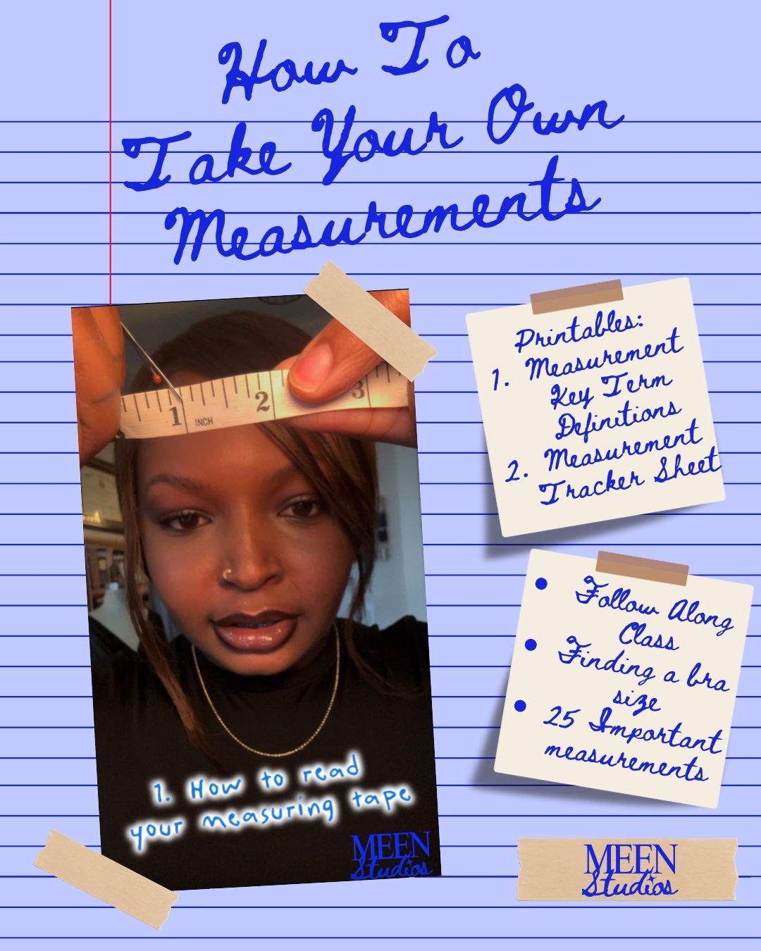 How To Take Your Own Measurements (Digital Class Download)